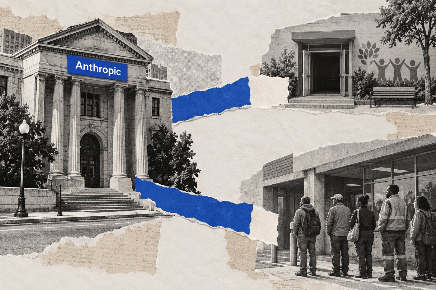 ทางเลือกของ Anthropic Public Benefit Fund ระหว่างการสนับสนุนองค์กรกับการจ่ายตรงแก่คนทำงาน โดยยังไม่มีผู้รับที่ประกาศ