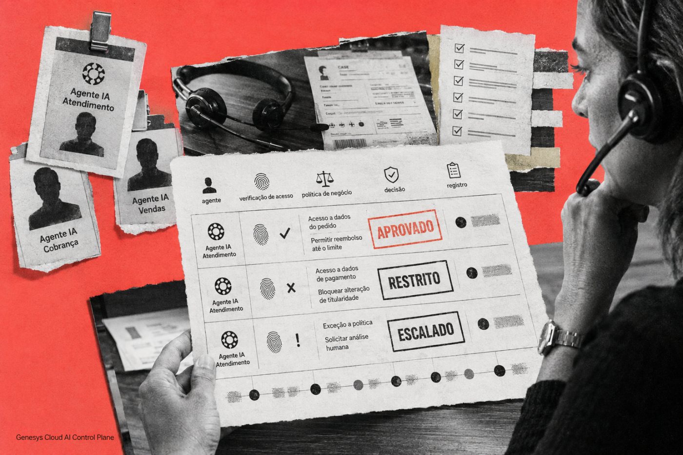 AI Control Plane governa identidades, limites de acesso e ações de agentes no atendimento empresarial