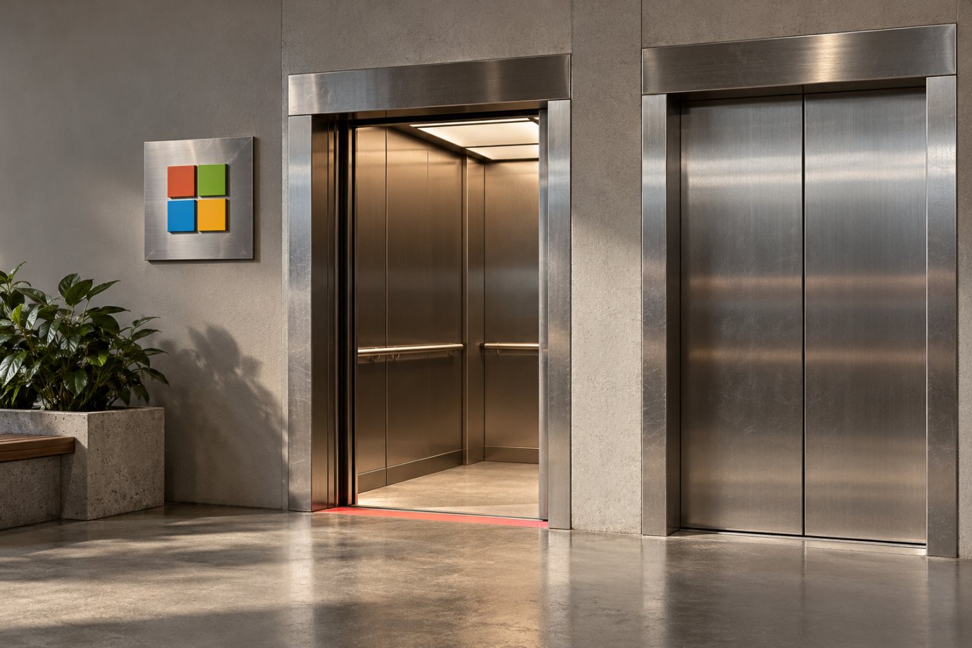 Atskiri prieigos keliai perteikia „Microsoft“ numatytą žmogaus ir DI agento leidimų atskyrimą.