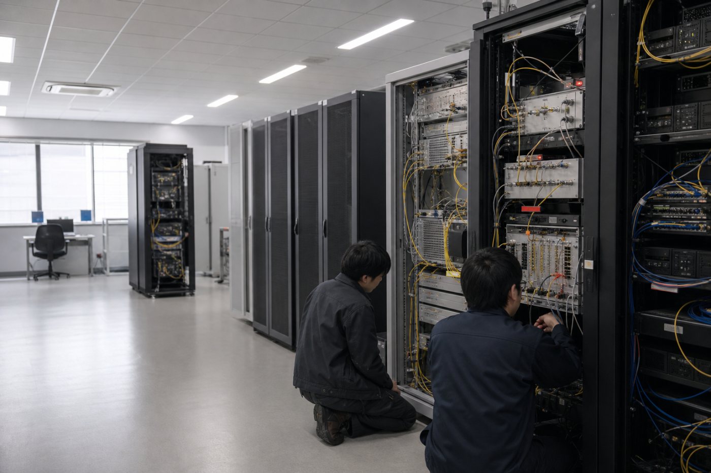 常温・常圧で稼働し、既存の光通信・サーバー設備に接続される光量子計算装置