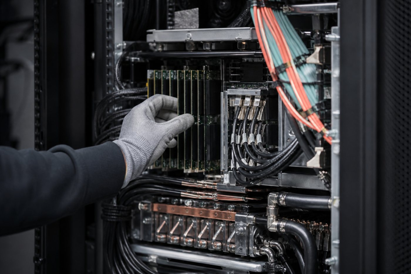 AI compute racks کے ساتھ memory، networking، بجلی اور cooling ایک مربوط physical system کے طور پر کام کر رہے ہیں۔