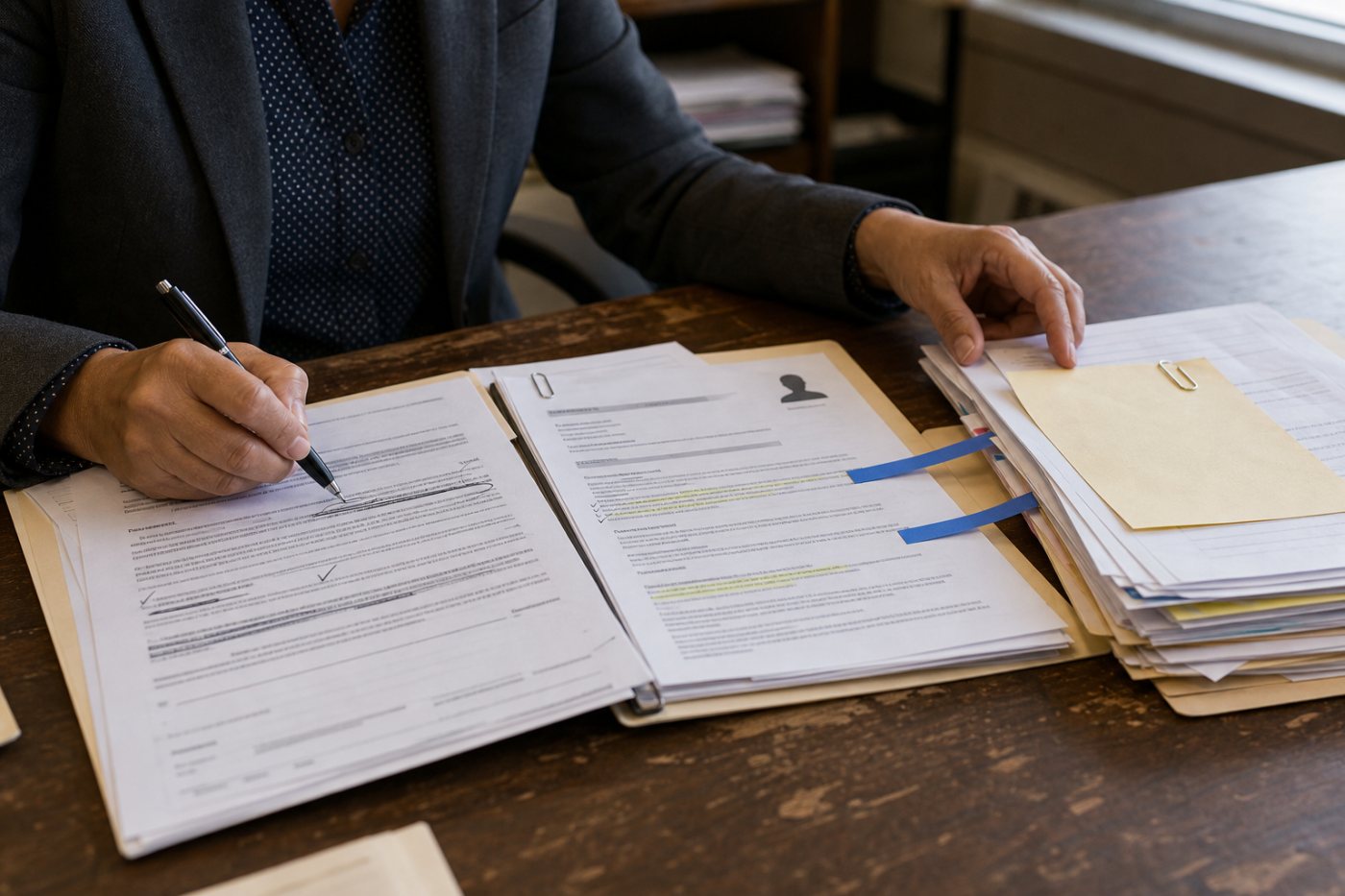 Les étapes du recrutement fédéral séparent la rédaction assistée, l’analyse du CV, le contrôle du dossier et la validation de l’offre.