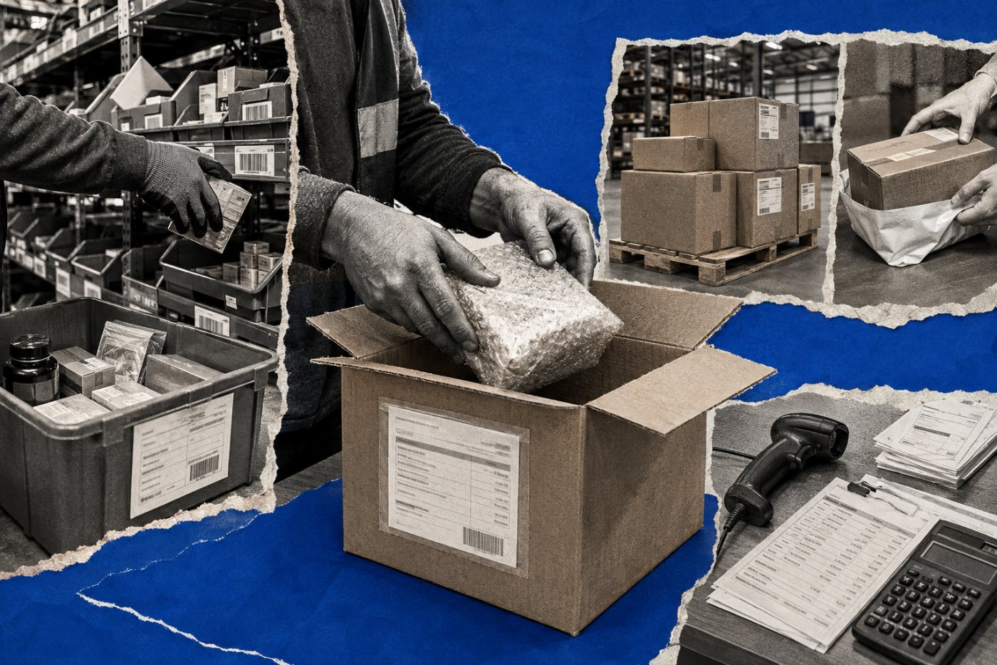 Extensiv-এর মাধ্যমে inventory, order, fulfillment ও billing পরিচালনা করছে একটি 3PL warehouse