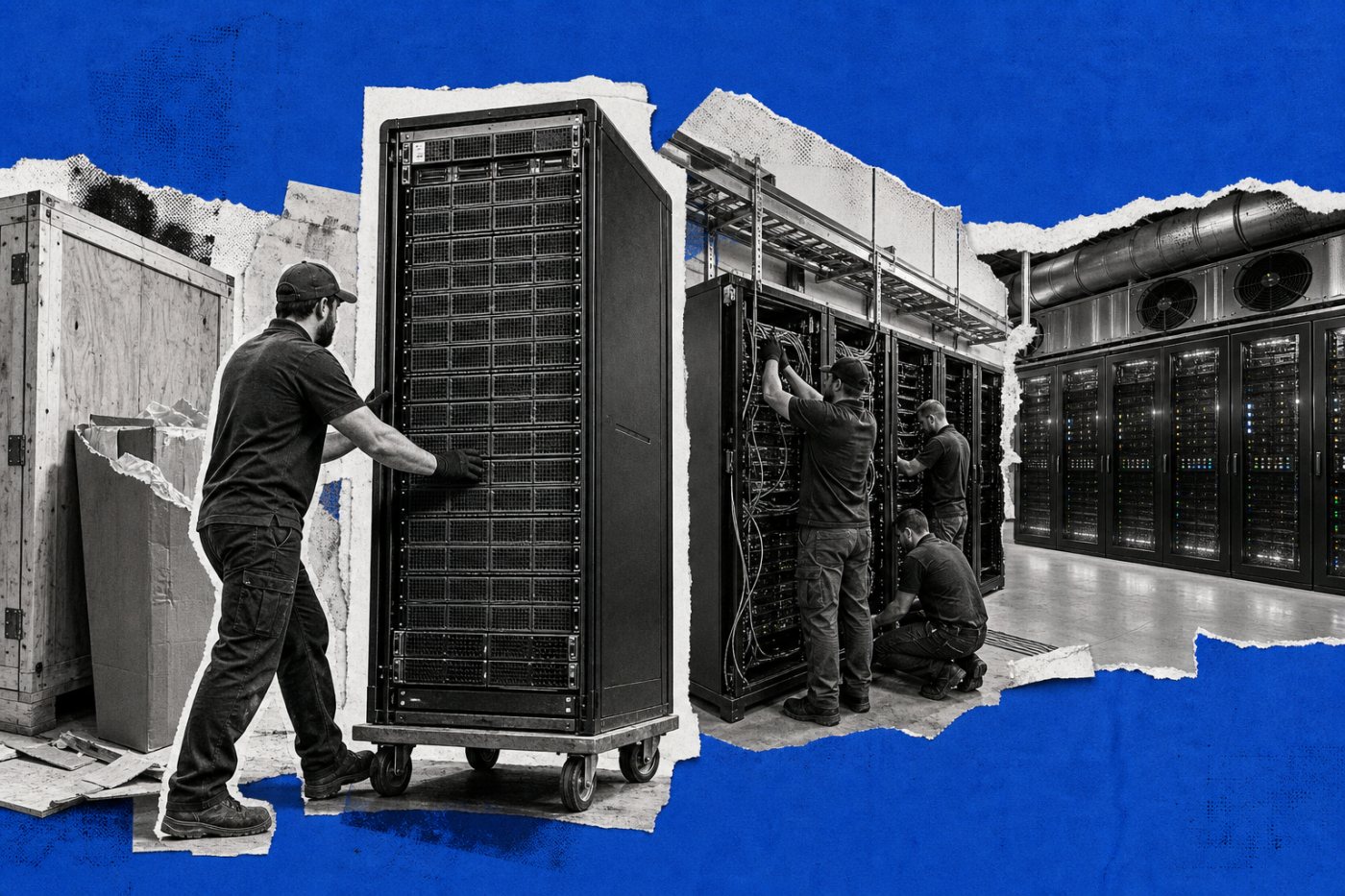 Máy chủ GPU Nvidia được Lambda lắp đặt và đưa vào vận hành để tạo công suất cho Microsoft thuê.