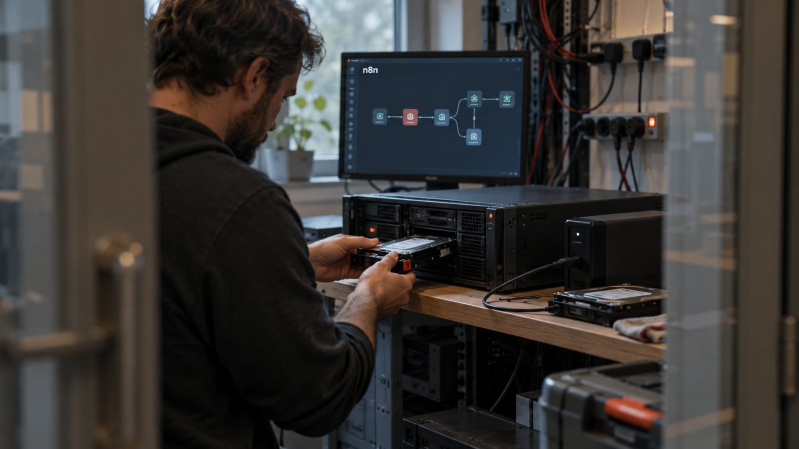 n8n, nebo Make: levnější běh může znamenat vlastní server