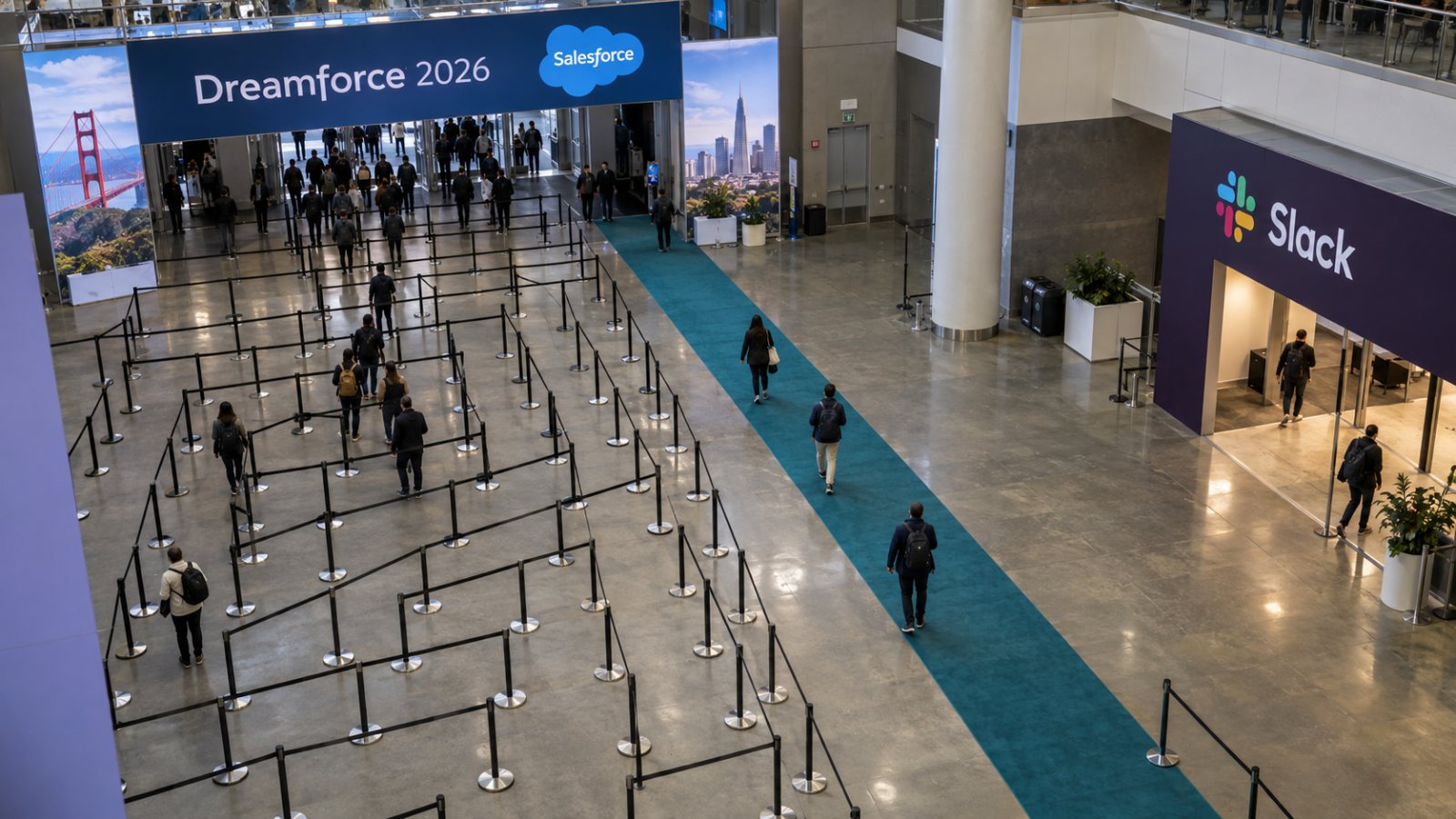 Dreamforce کا نیا داؤ: کارکن CRM کھولے بغیر Salesforce چلا سکے گا