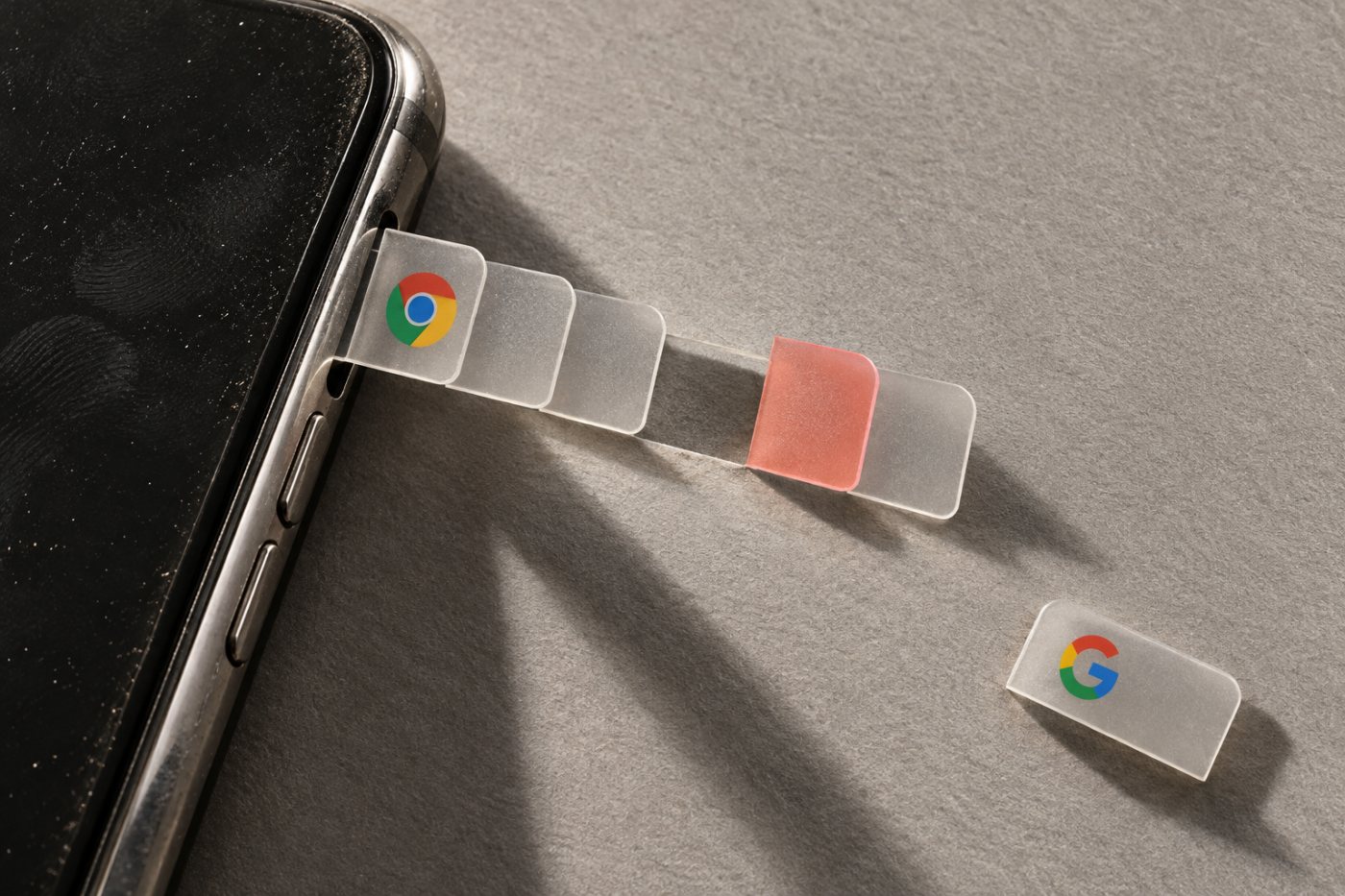 Chrome’i sirvimisajaloo kirjed kustutatakse brauserist eraldi Google’i konto tegevusest.