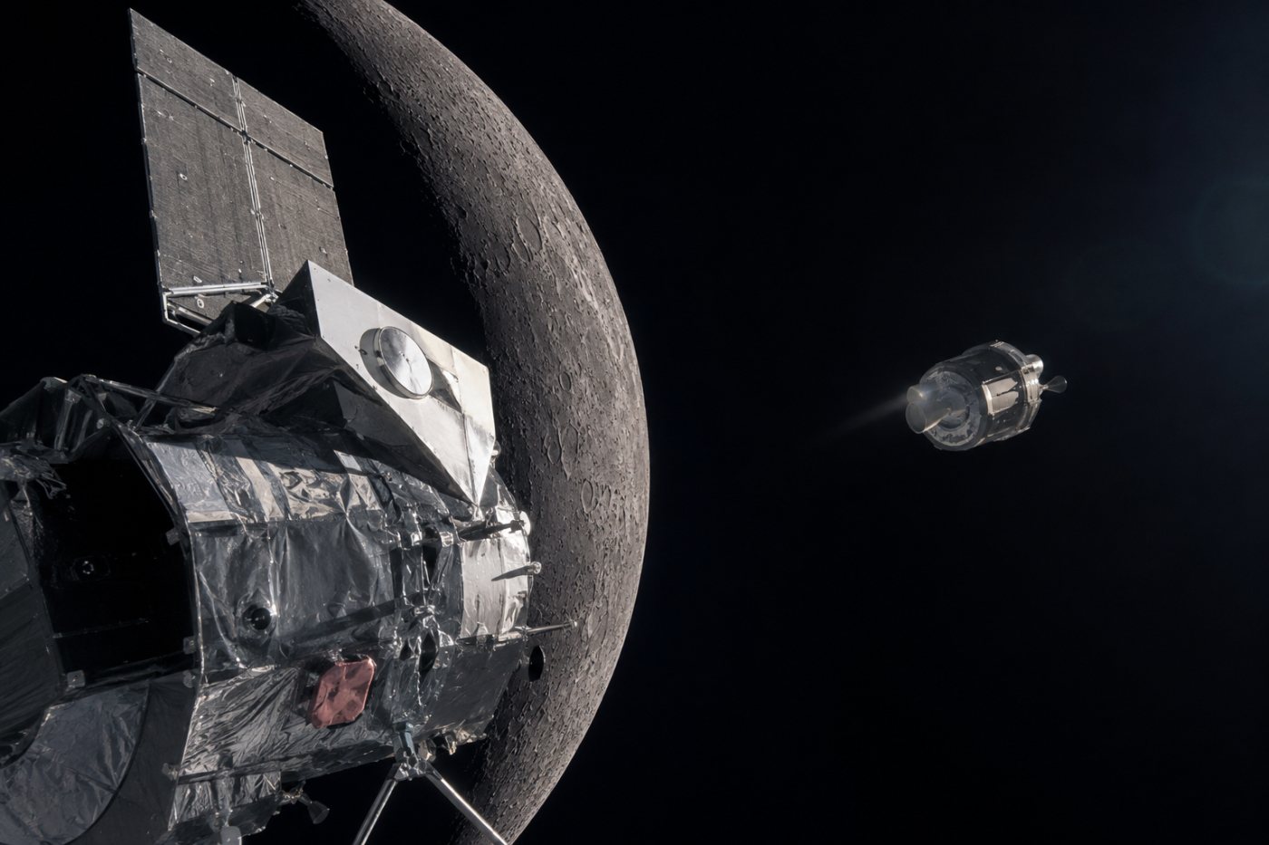 وحدة النقل العطاردية تبتعد عن حزمة BepiColombo فيما يبقى MPO وMio متصلين