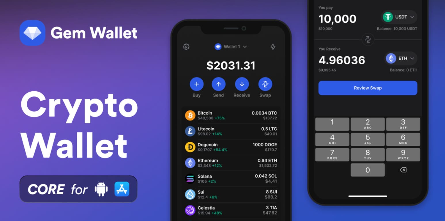 Gem Wallet: Empowering Users with Self-Custody and Open-Source Crypto Management