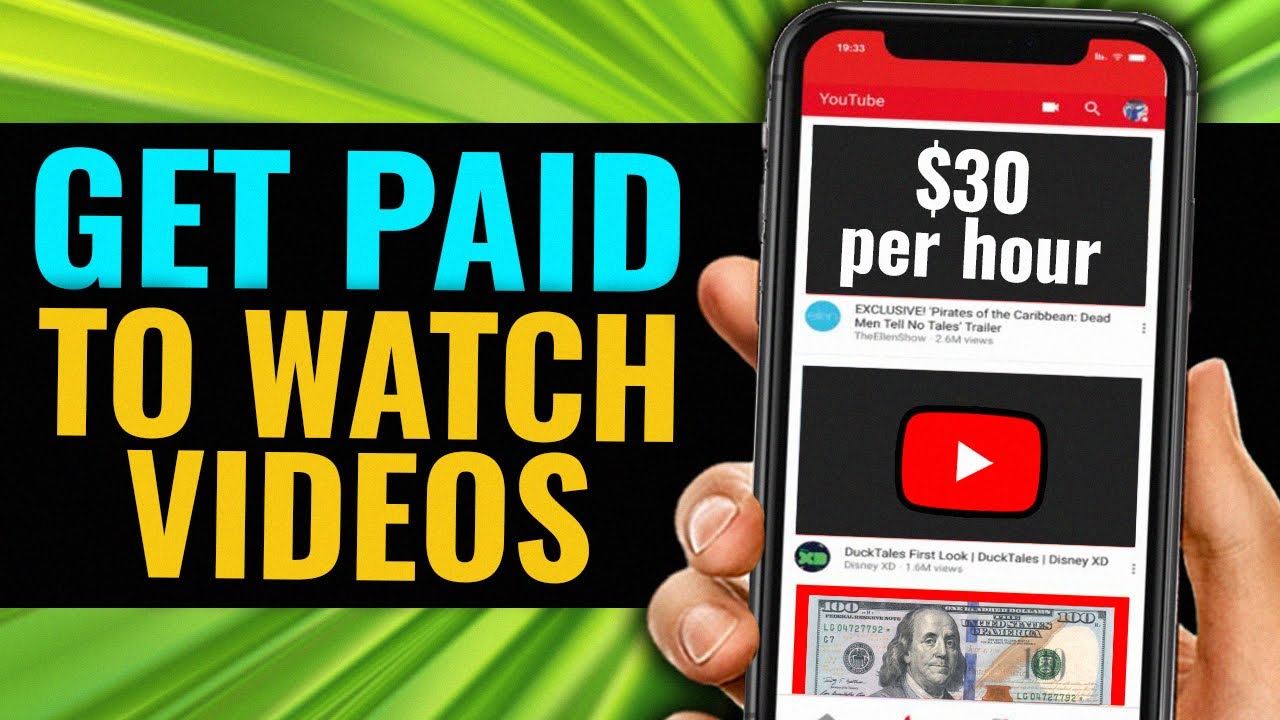 Earn Money by Watching Videos
