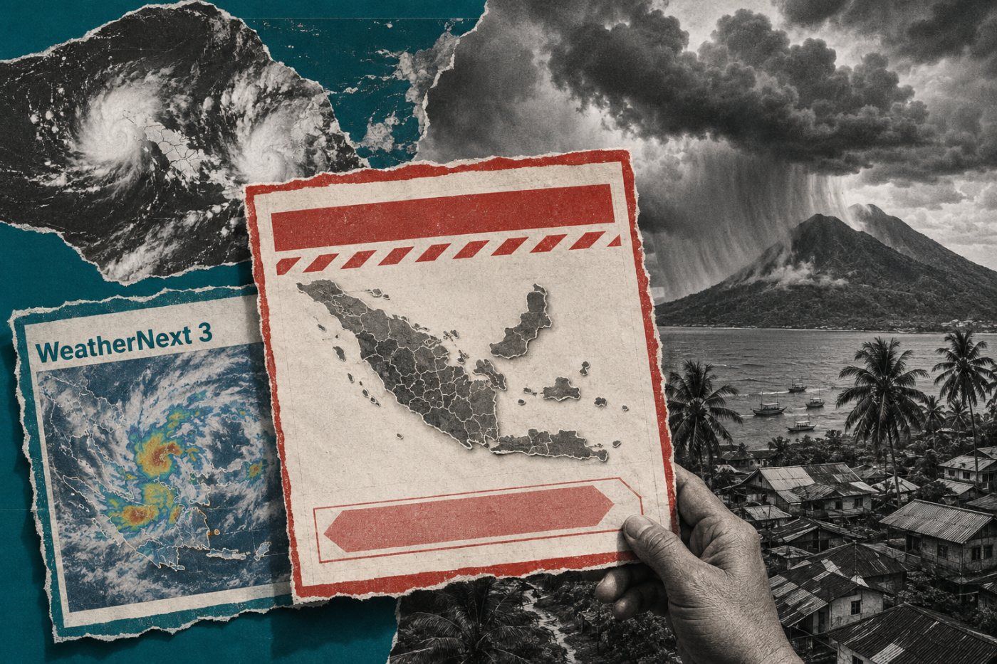 Prakiraan WeatherNext 3 terpisah dari peringatan dini resmi BMKG untuk wilayah terdampak.