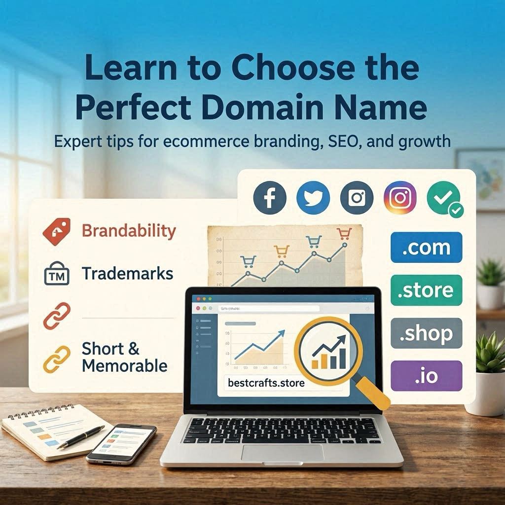 Tips for Choosing a Domain Name for eCommerce Sites