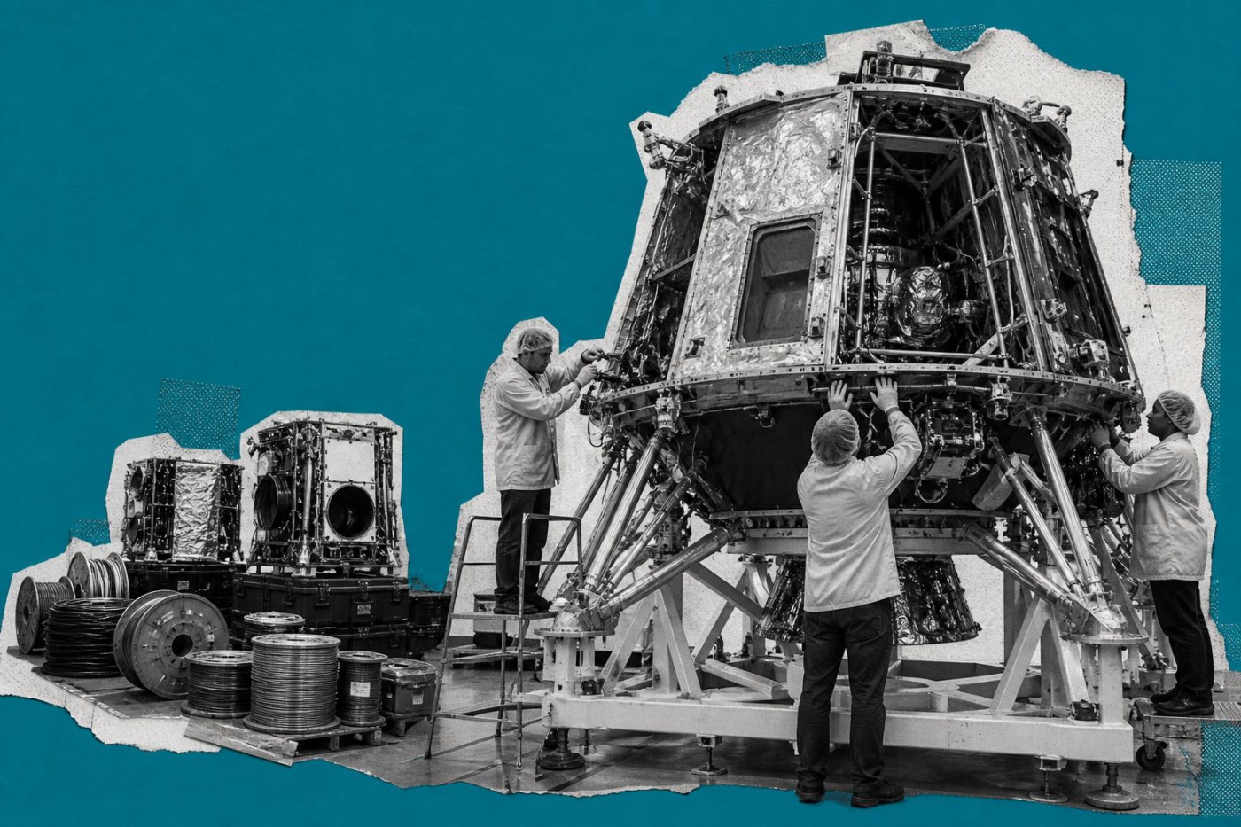 Intuitive Machines spacecraft and lunar-lander production supports the company’s record quarterly revenue.