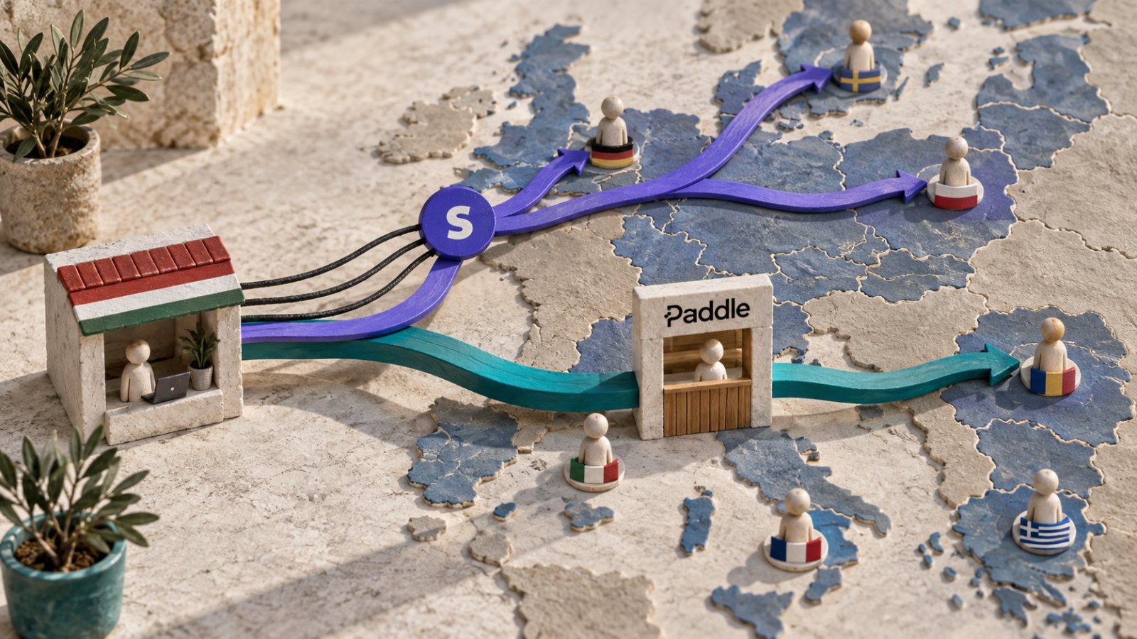Stripe vagy Paddle: az olcsóbb díj mellé az áfakezelés is odakerül