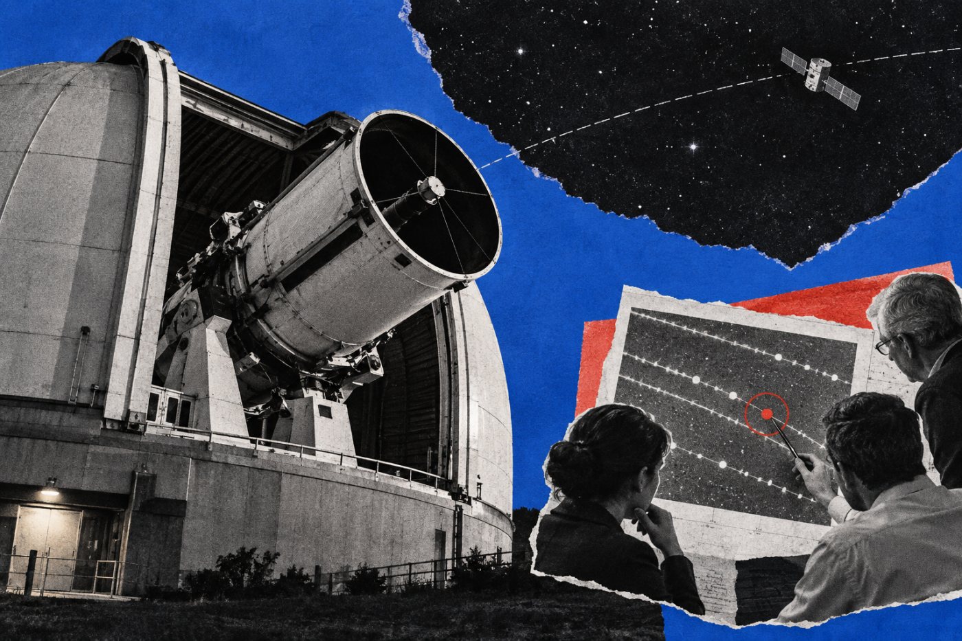 Britische Weltraumüberwachung verfolgt ein Objekt im Orbit und unterstützt Kollisions- und Gefahrenwarnungen.