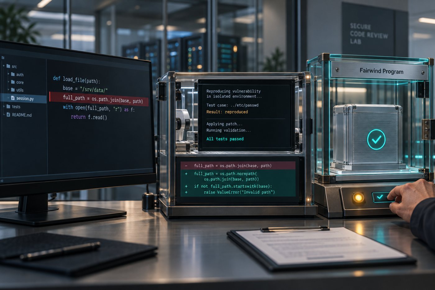 Gemini 3.8 Flash Cyber가 취약점을 분석하고 CodeMender가 수정 패치를 검증하는 분리된 작업 과정