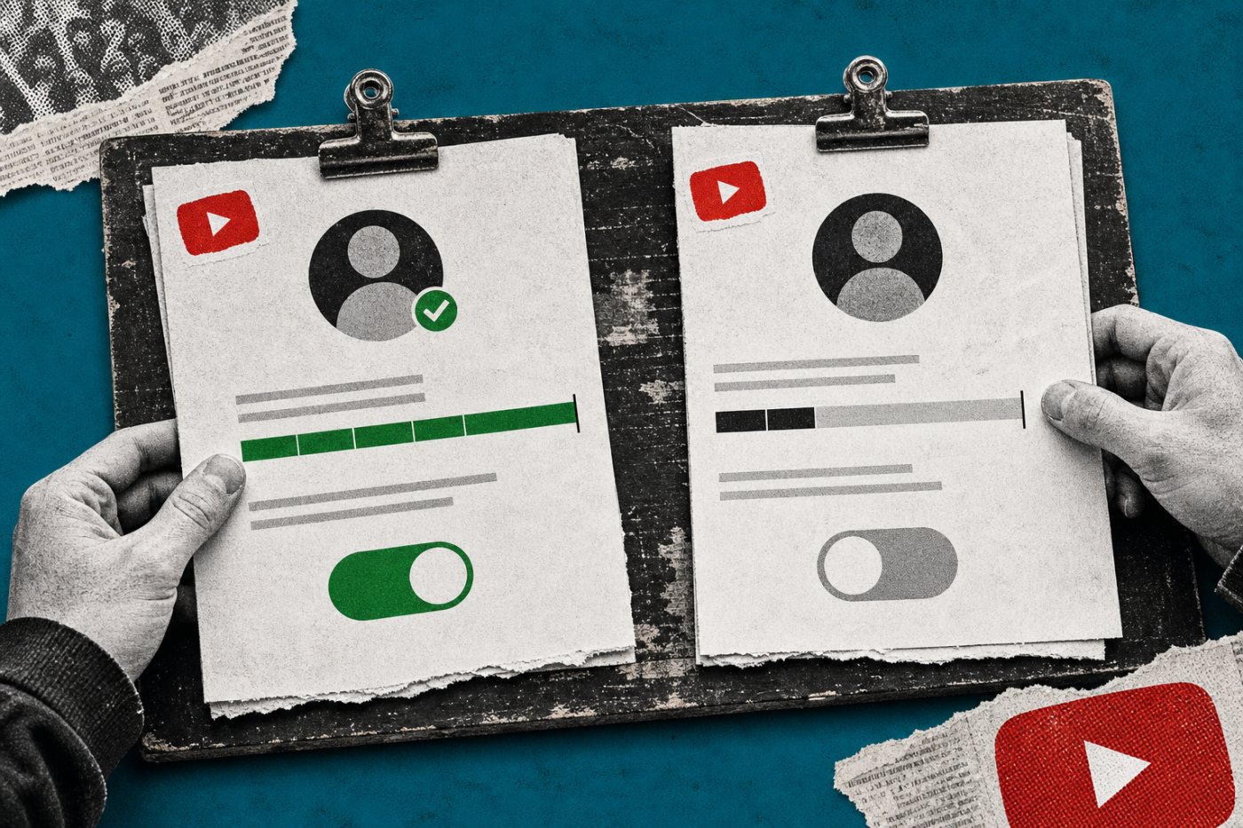 An existing YPP member retains program status while a new applicant remains below the higher advertising threshold.