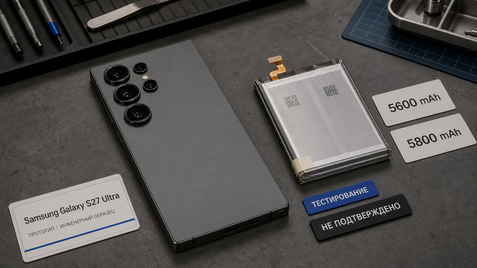 S27 Ultra: Samsung готовит крупные изменения в камерах и аккумуляторе