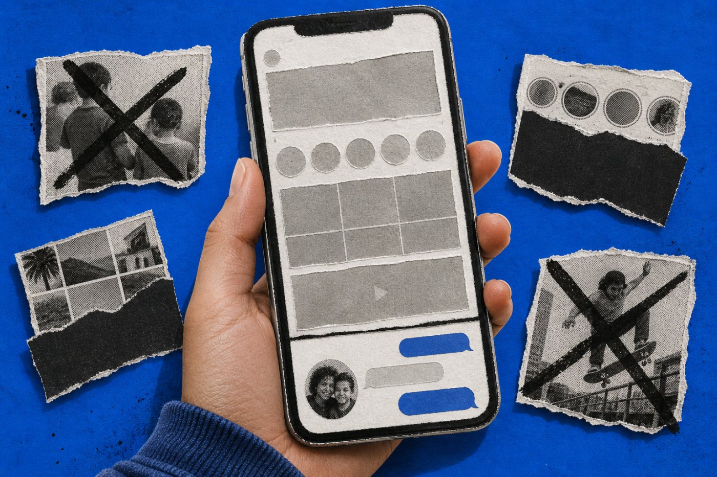 Akun remaja mencapai batas gabungan dua jam di Instagram dan Facebook, sementara pesan langsung tetap tersedia.