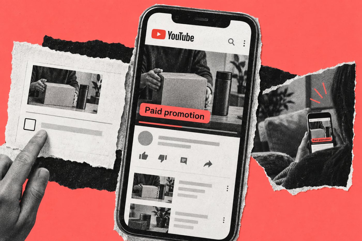 অঘোষিত branded content শনাক্ত হওয়ার পর নতুন YouTube upload-এ দর্শকের জন্য sponsorship disclosure যুক্ত হচ্ছে।