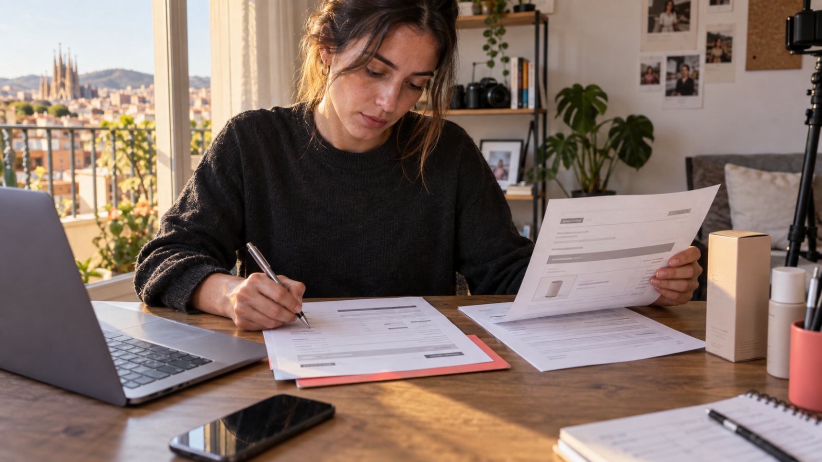 Facturar una colaboración en España: el producto también puede ser pago