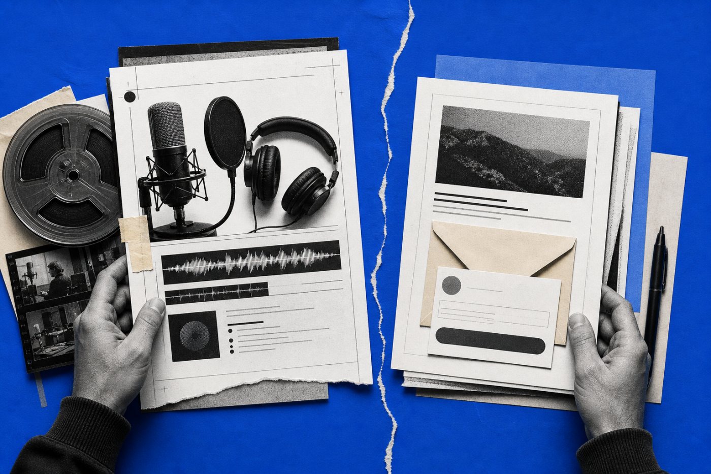 Acast کی پوڈکاسٹ تقسیم اور Kit کے نیوز لیٹر workflow کے الگ مگر مربوط کردار