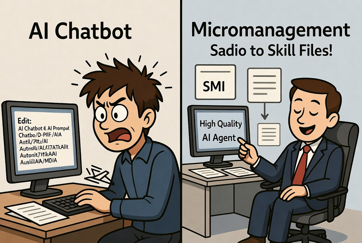 Let AI Write 80% of Its Own Instructions: How to Manage Agents Without Micromanaging