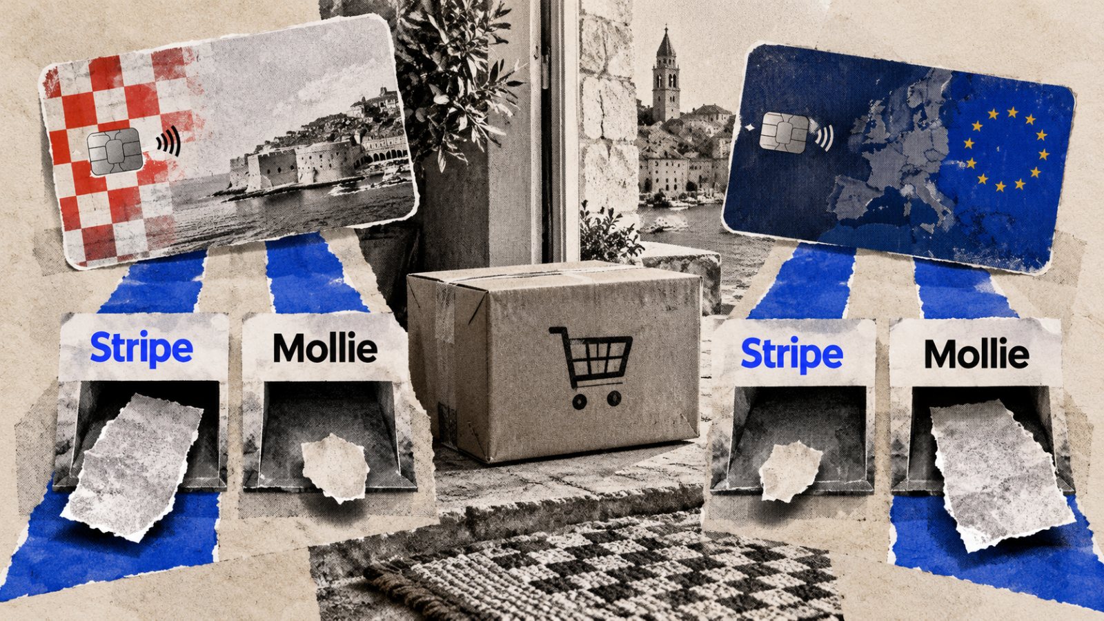 Stripe ili Mollie u Hrvatskoj: 0,3 boda mijenja račun kartica
