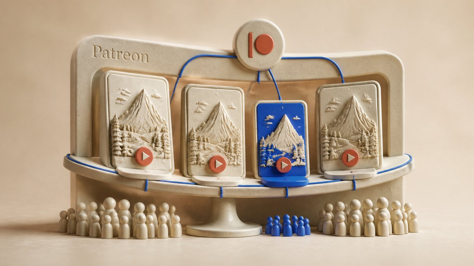 Patreon troca o foco do algoritmo e abre espaço para criadores menores