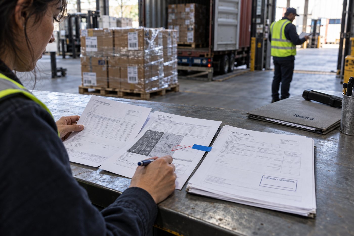 Nauta میں درآمدی shipment خریداری آرڈر اور invoice matching سے ادائیگی کی ذمہ داری تک بڑھ رہی ہے