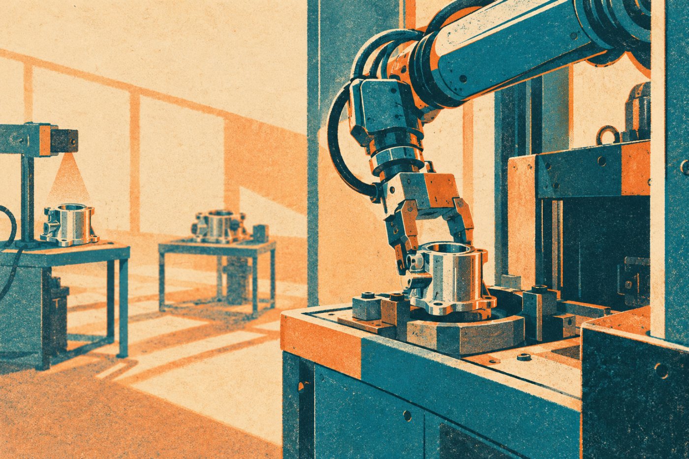 Applicazioni industriali dell’IA: la sperimentazione resta distinta dall’integrazione nei processi produttivi.