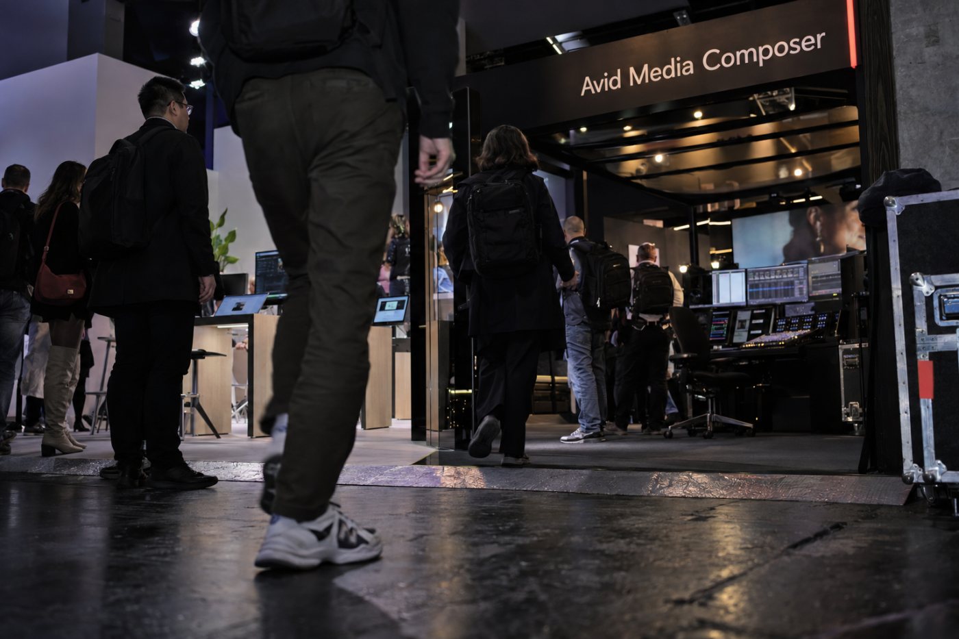 IBC2026现场展示Avid Media Composer浏览器准备流程与完整后期环境的衔接