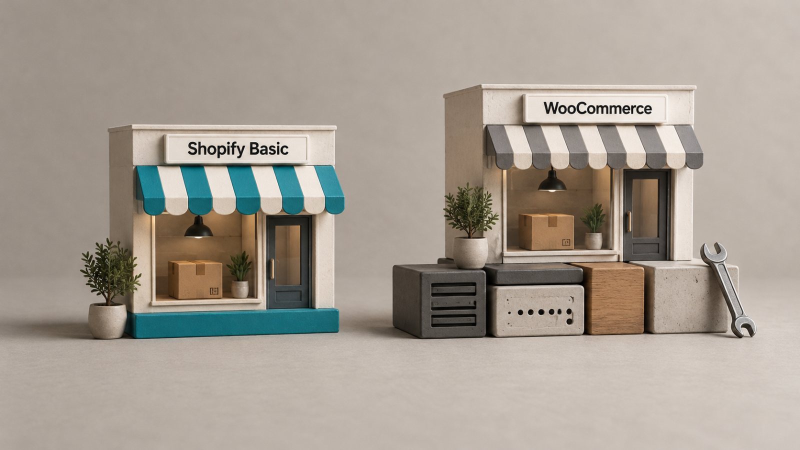 Shopify ali WooCommerce: brezplačno jedro še ne pomeni cenejše trgovine