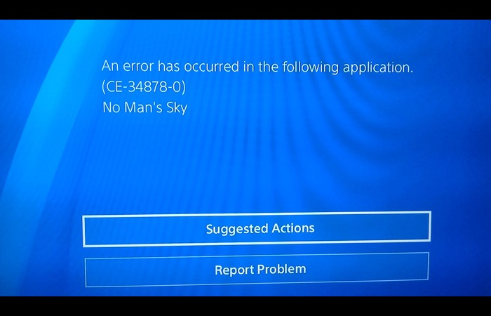 How to Fix PS4 Error CE-34878-0