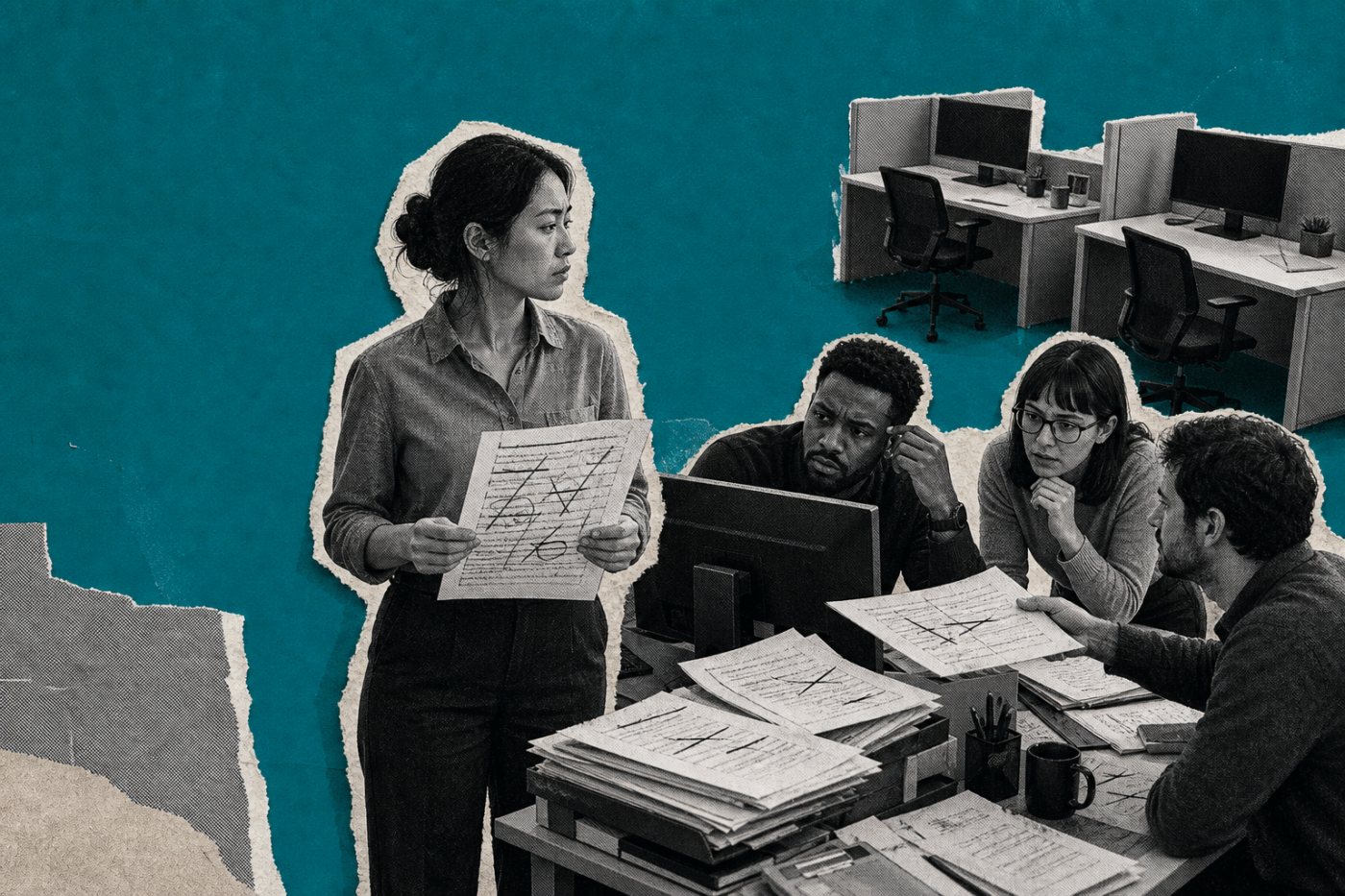 Une équipe réduite tente d’adopter l’IA tandis que les postes vacants rendent visible l’effet des suppressions d’emplois.