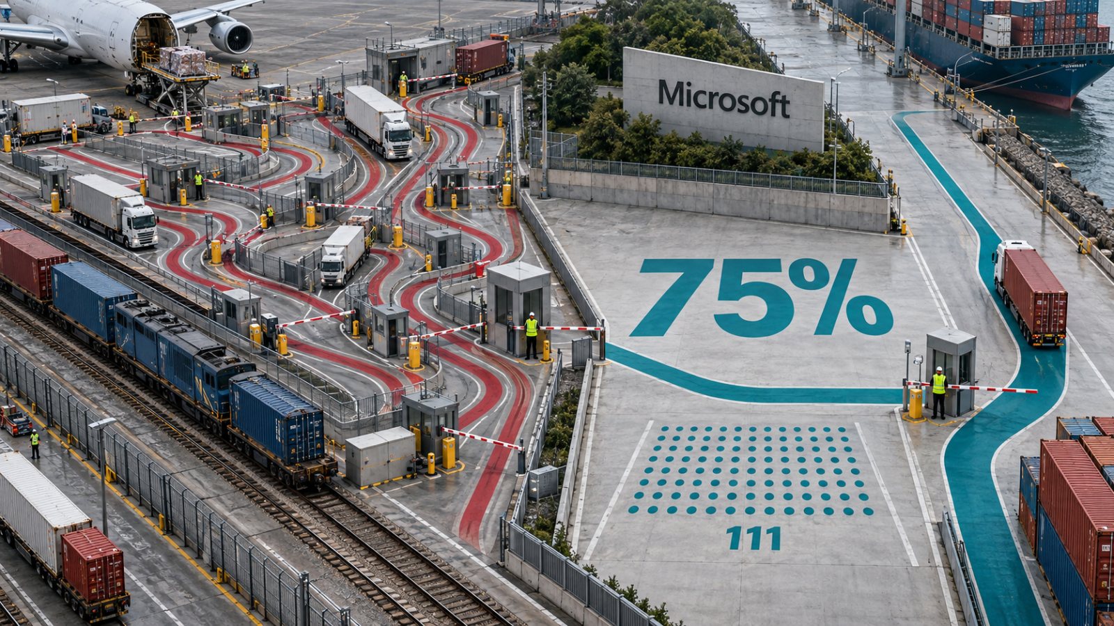 111 agen pangkas siklus pasok Microsoft 75%—setelah proses disederhanakan