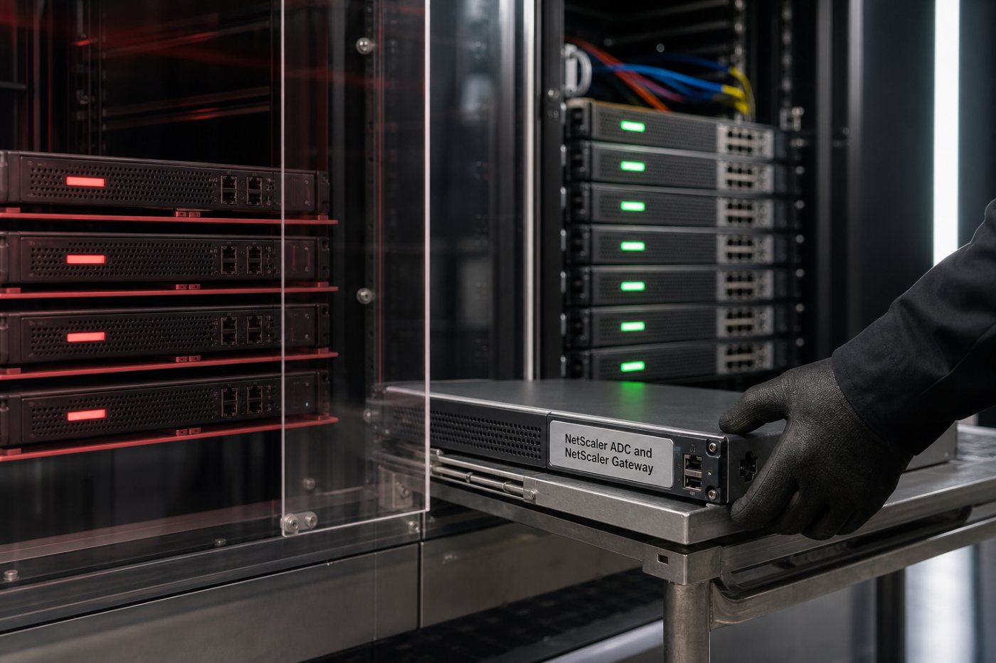 Comparación de dispositivos NetScaler vulnerables con las compilaciones corregidas 14.1-72.61 y 13.1-63.18.