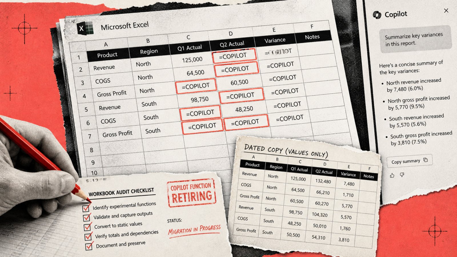 Excel retire =COPILOT : les formules IA cesseront le 14 septembre