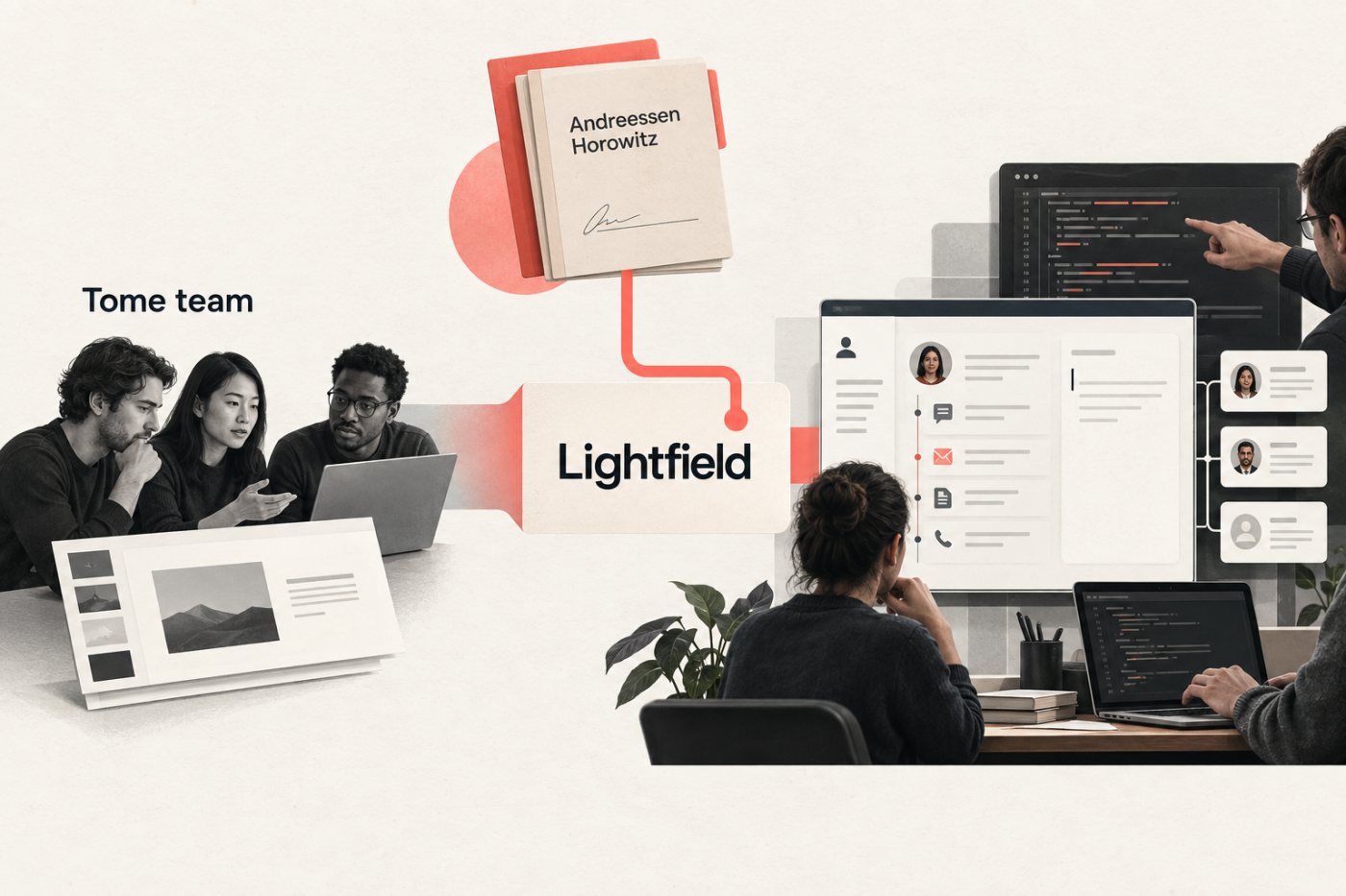 Lightfield получает финансирование на развитие новой системы управления клиентами после перехода команды от Tome.