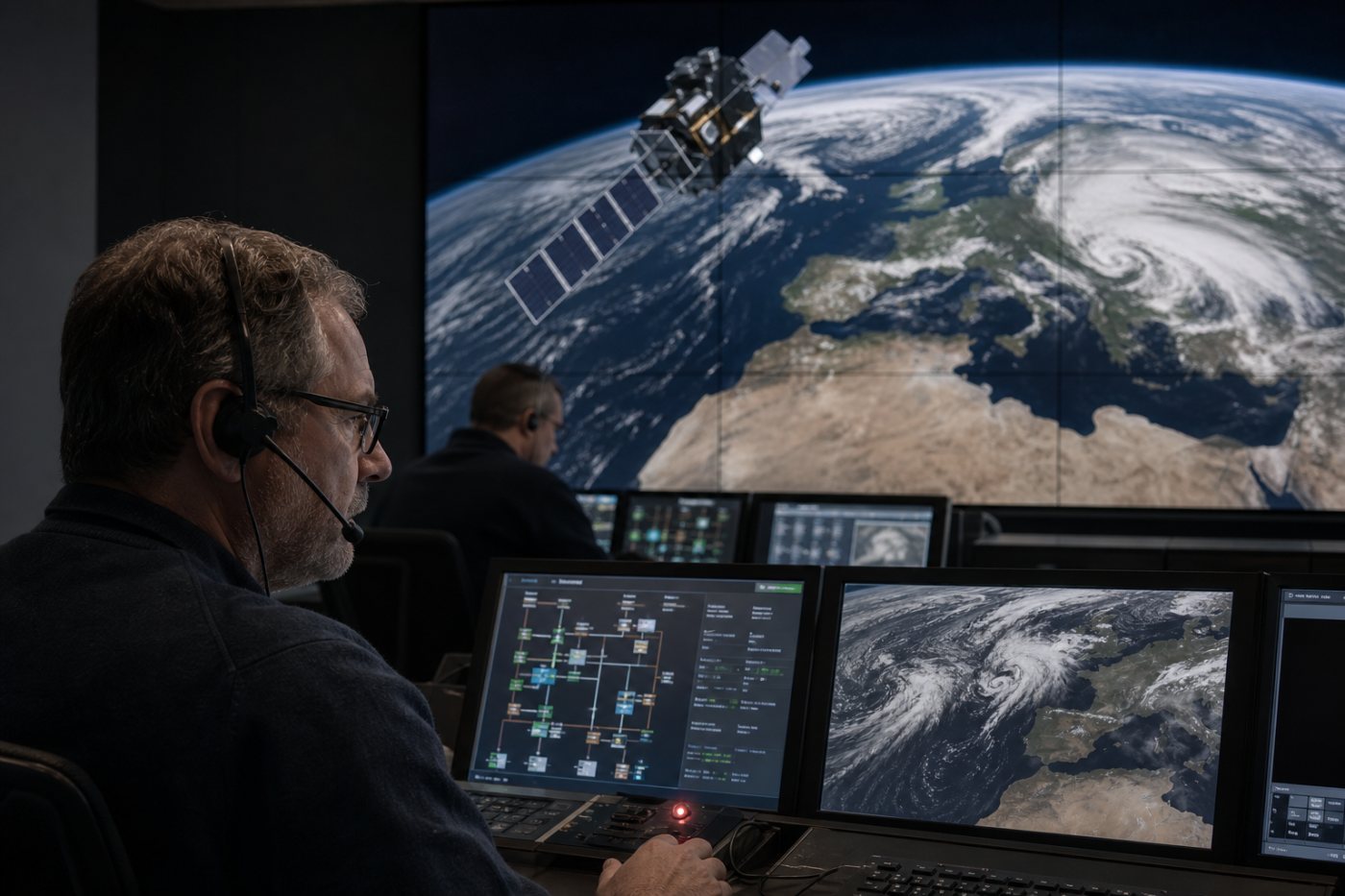 MTG-I2 es comprobado durante el comisionado antes de entregar observaciones meteorológicas operativas.