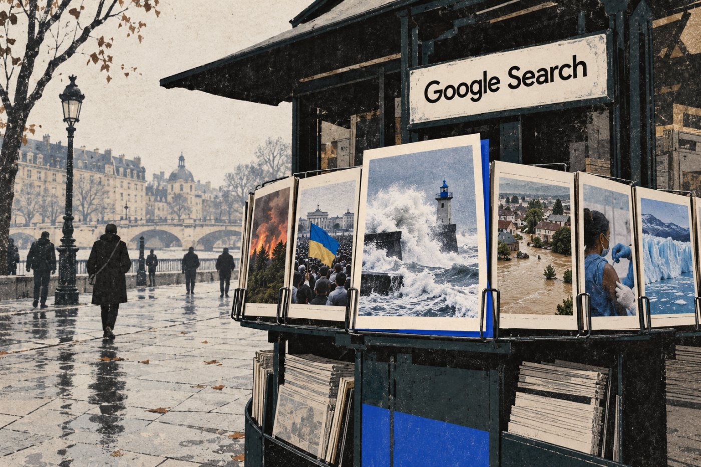 A Google Search friss hírcikkeket kiemelő körhintája több tudósítást tesz láthatóvá.