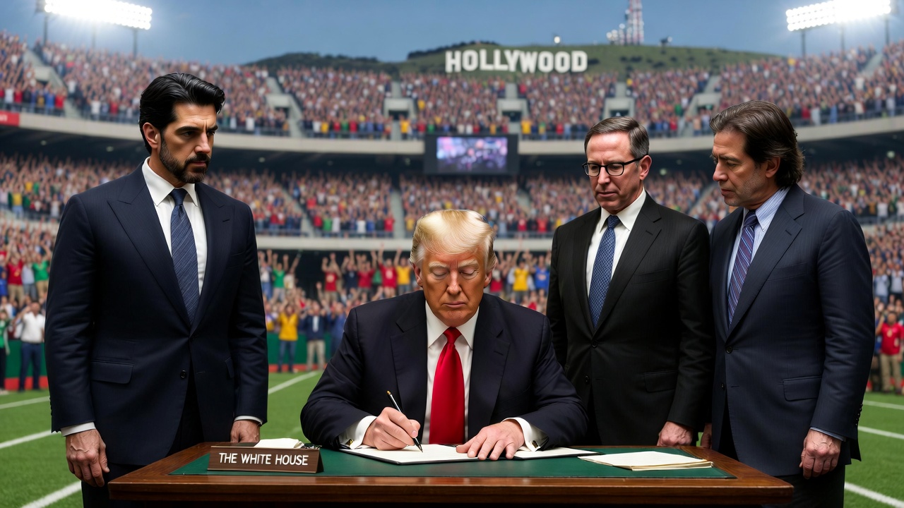 Trump's Executive Order: A Lifeline for Paramount Amid Hollywood's Merger Wars?
