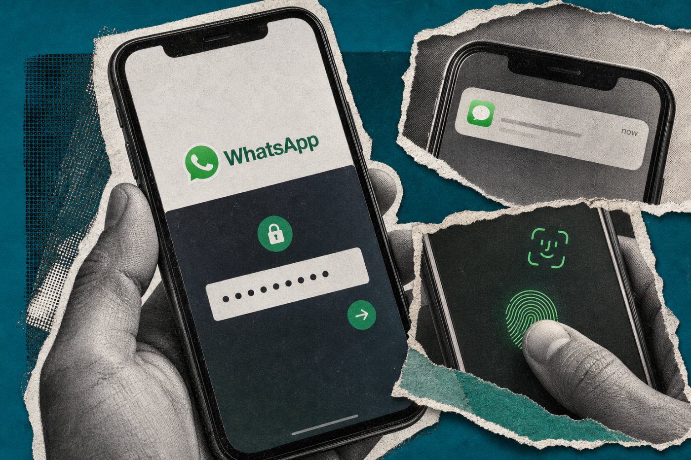 WhatsApp-এ SMS code, দুই ধাপের password ও device passkey-এর তিনটি পৃথক যাচাই ধাপ