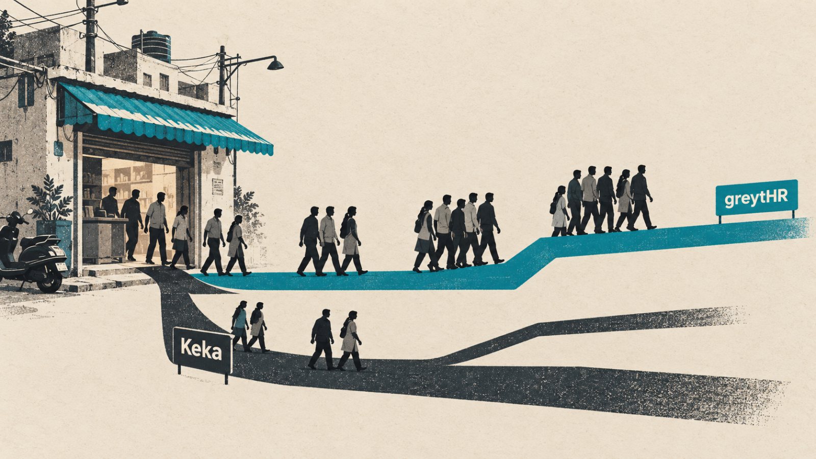 Keka या greytHR—50 कर्मचारी होते ही आधार शुल्क फैसला बदलता है