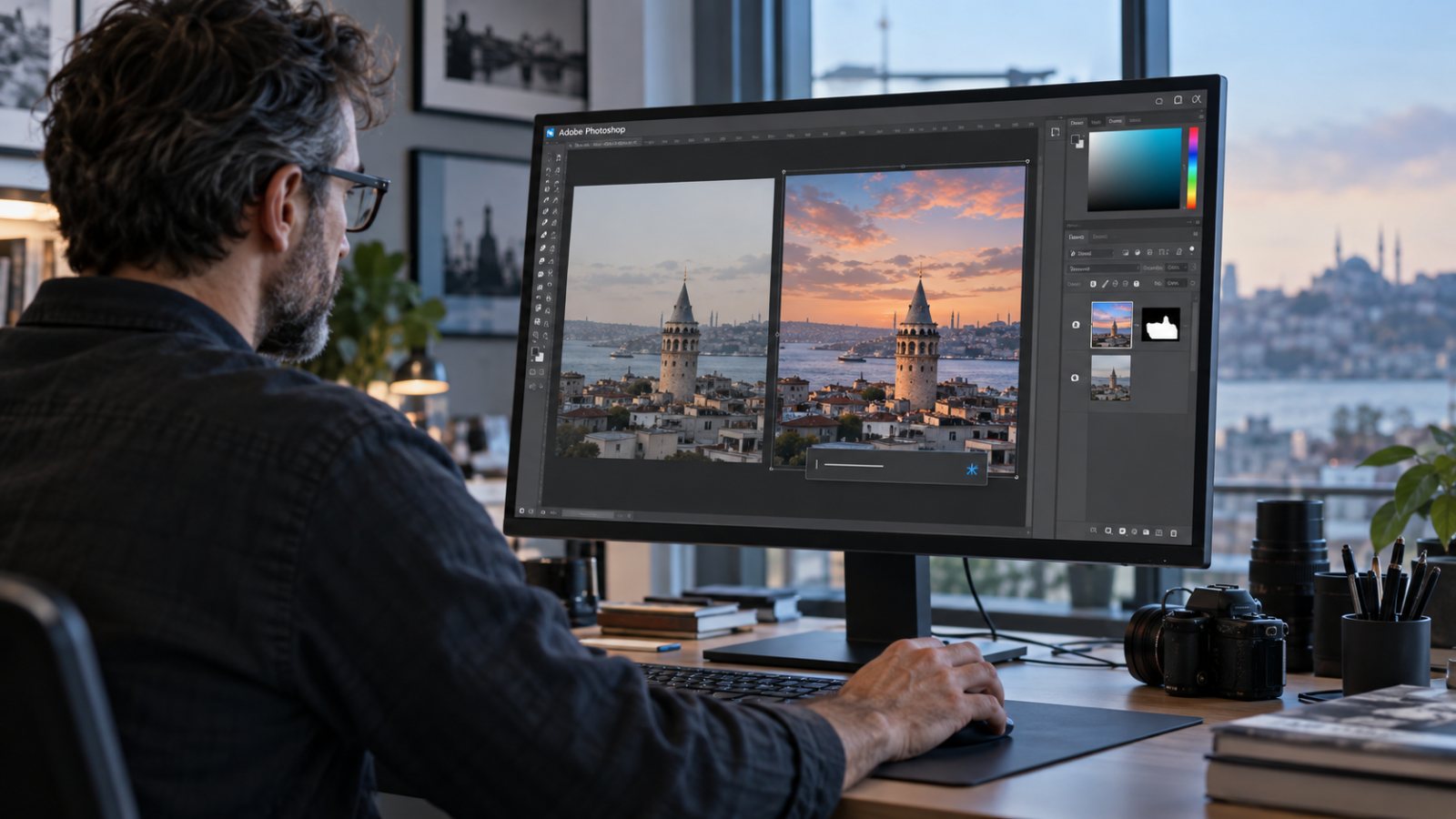 Photoshop komutla düzenlemeye geçti, klasik arayüz yerinde kalıyor