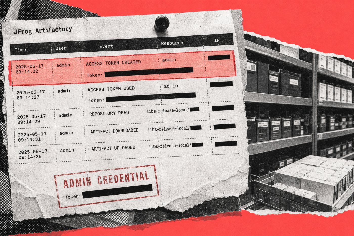 Şirket içi JFrog Artifactory kurulumunda yetkisiz yönetici belirteci oluşturulması ve ayrıcalıklı işlemler