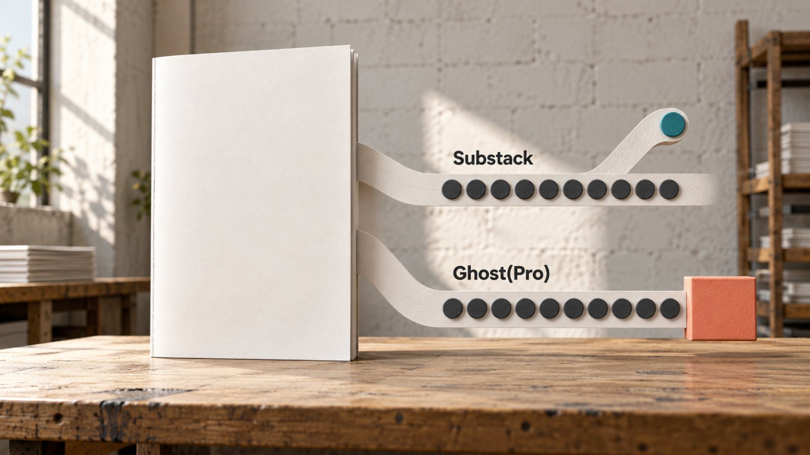 Substack atau Ghost: komisi 10% akhirnya kalah dari biaya tetap