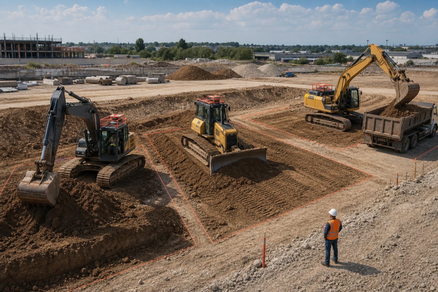 Gravis-equipped excavators carry out defined tasks under external supervision as the company expands commercial deployment.