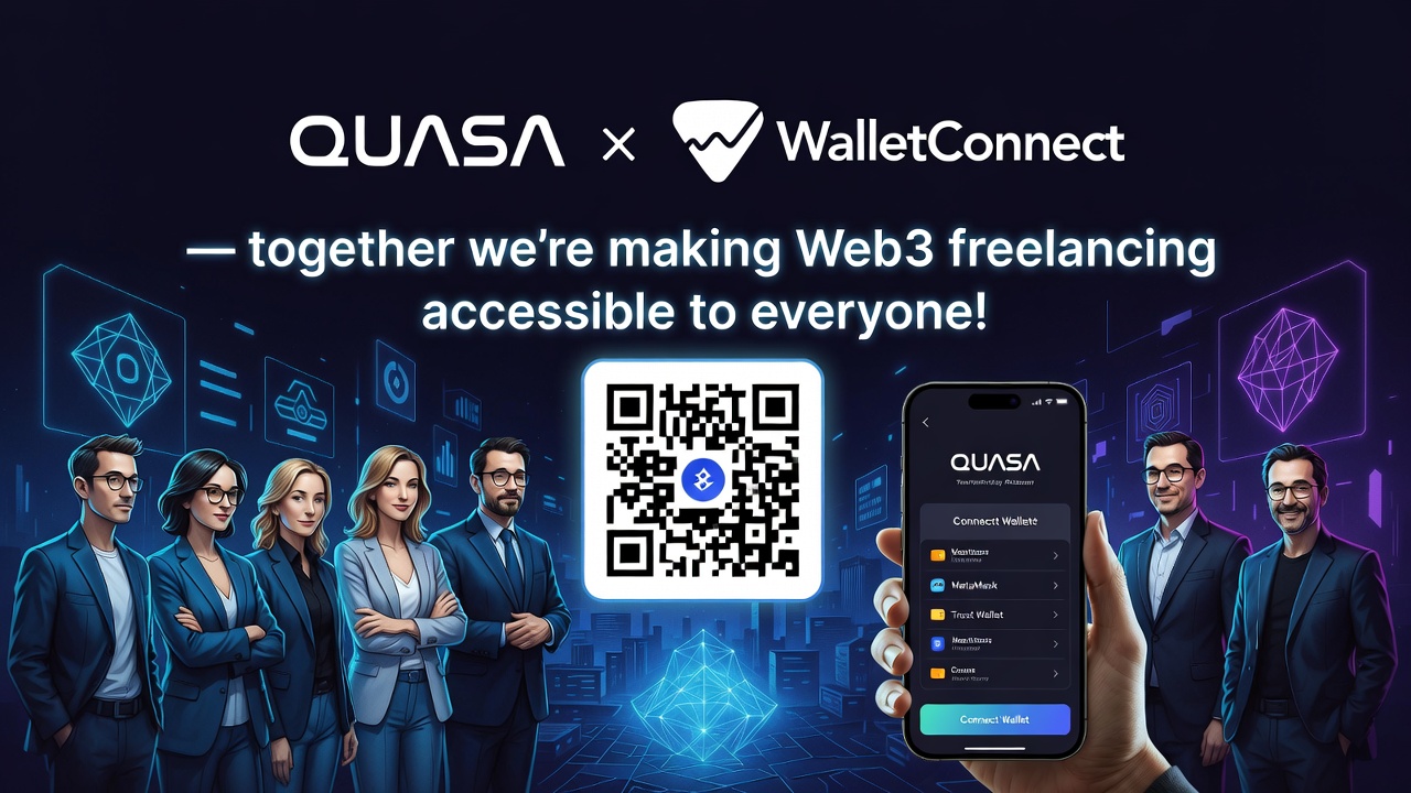 We are excited to announce a strategic partnership between QUASA and WalletConnect!