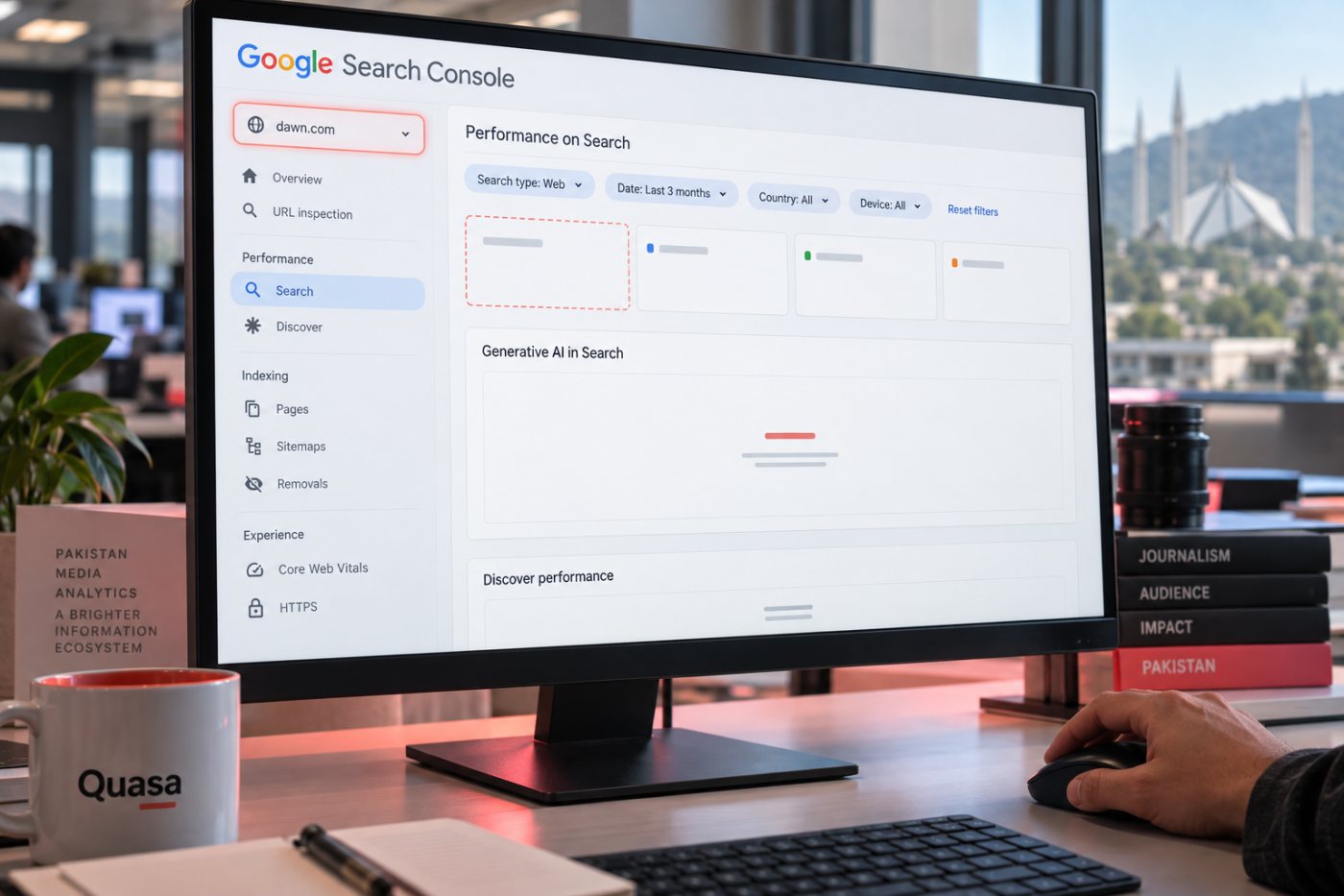 پاکستانی Search Console property میں AI report غائب ہونے کی وجوہات کی مرحلہ وار جانچ